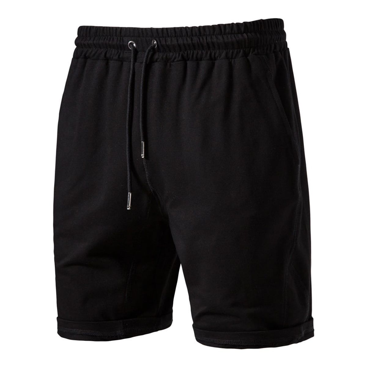 GARSIL - Short De Algodón  Corto Deportivo Para Hombre Con Bolsillos y Agarre