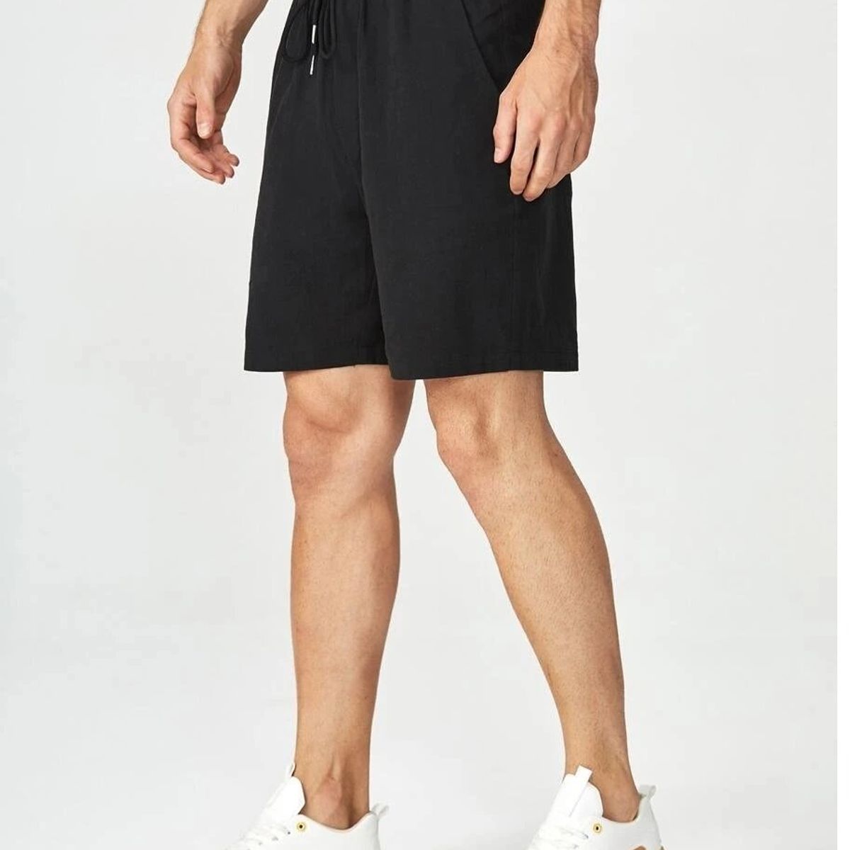 GARSIL - Short De Algodón  Corto Deportivo Para Hombre Con Bolsillos y Agarre