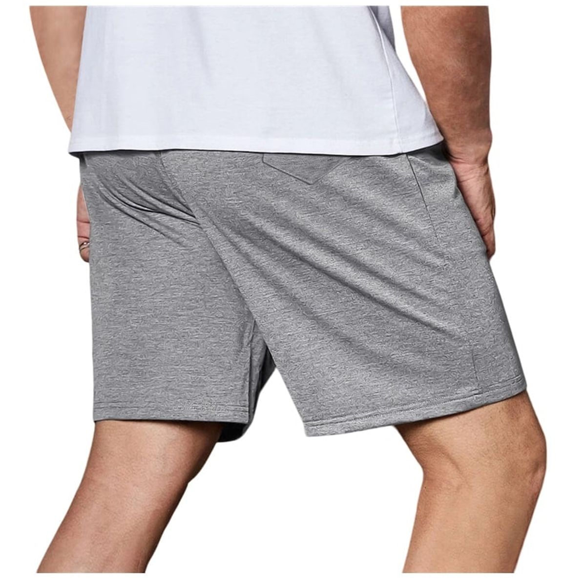 GARSIL - Short De Algodón  Corto Deportivo Para Hombre Con Bolsillos y Agarre