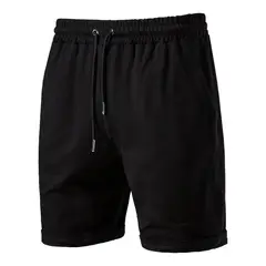 GARSIL - Pack 3 Short De Algodón Corto Deportivo De Hombre - Bolsillo y Agarre