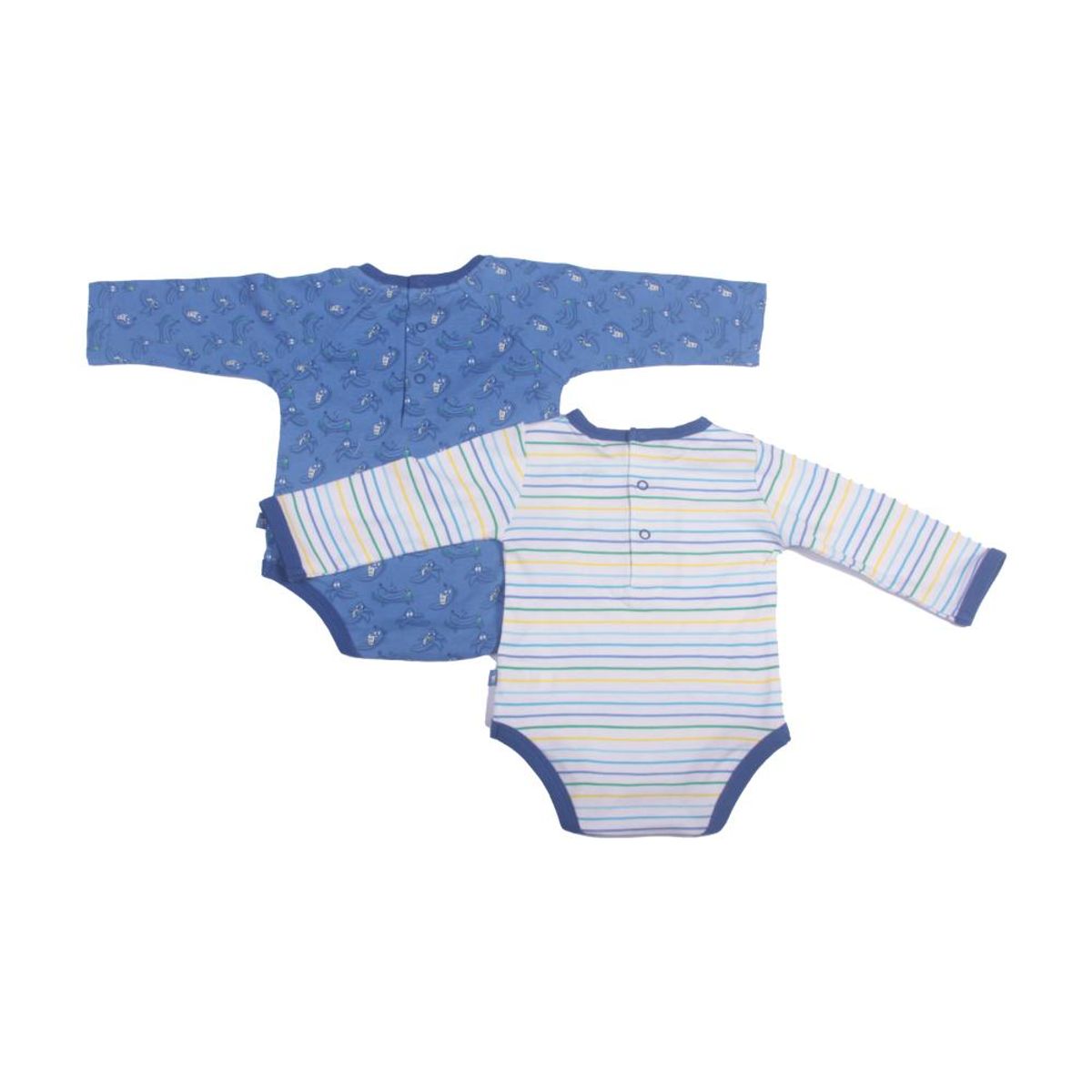 PILLIN - Set 2 Pzas Body Niño Multicolor Pillin - Azul