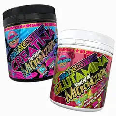 ITALO GROTTINI - GLUTAMINA DOBLEMENTE MICRONIZADA 432G CREATINA SIN SABOR 400G
