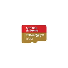 SANDISK - Tarjeta Micro SD Extreme CLAS 10 128GB