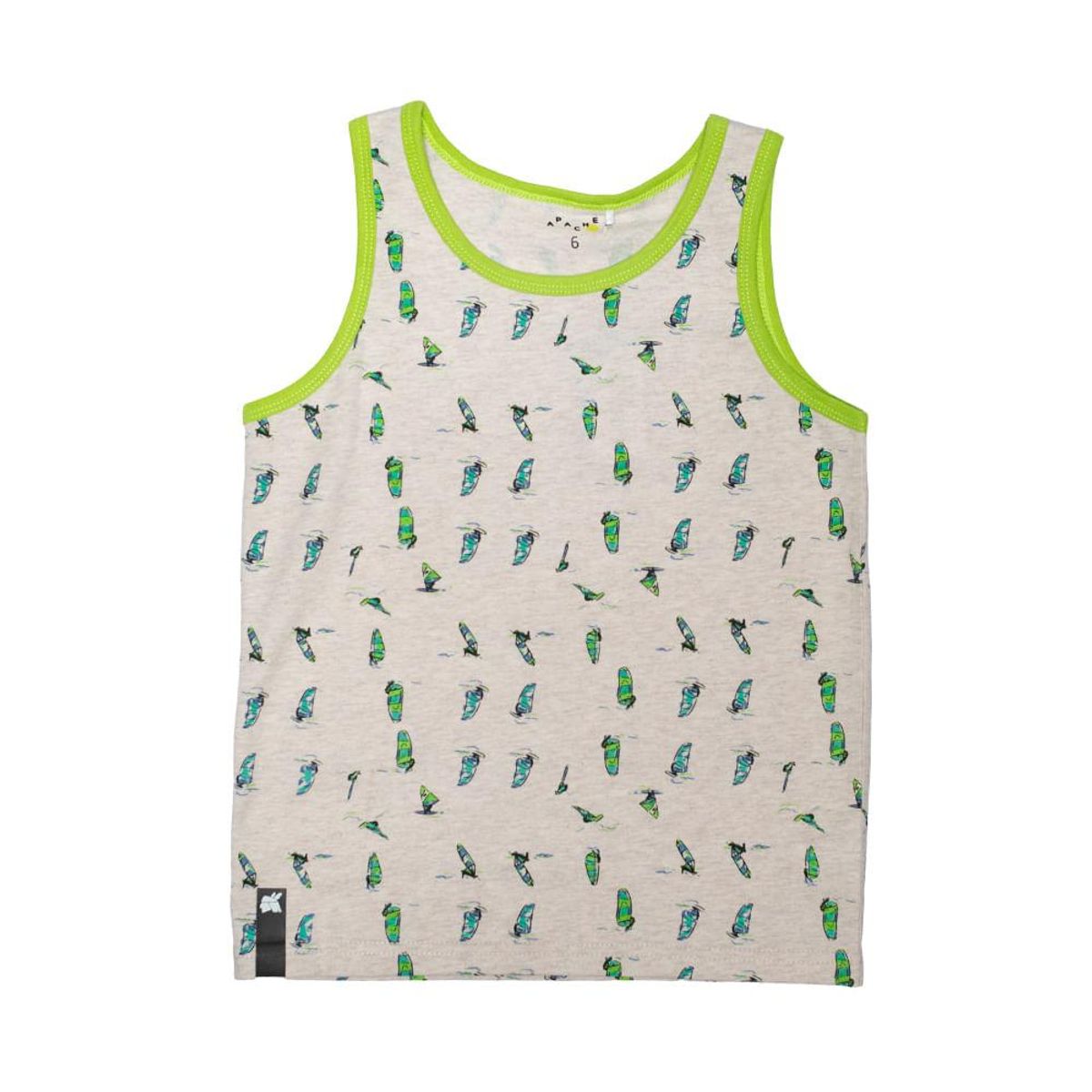 PILLIN - Polera S/M Niño Gris Claro Pillin PILLIN