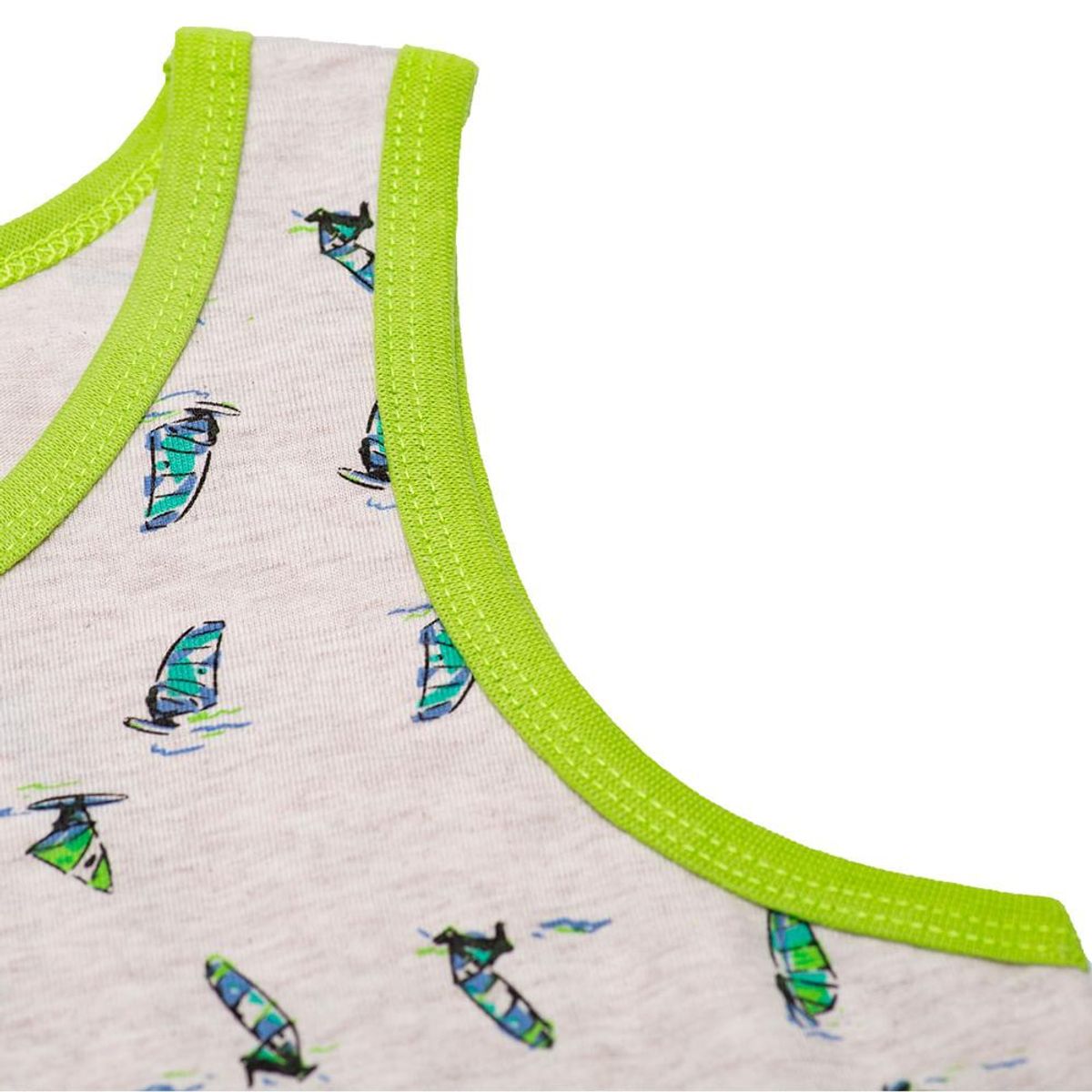 PILLIN - Polera S/M Niño Gris Claro Pillin PILLIN