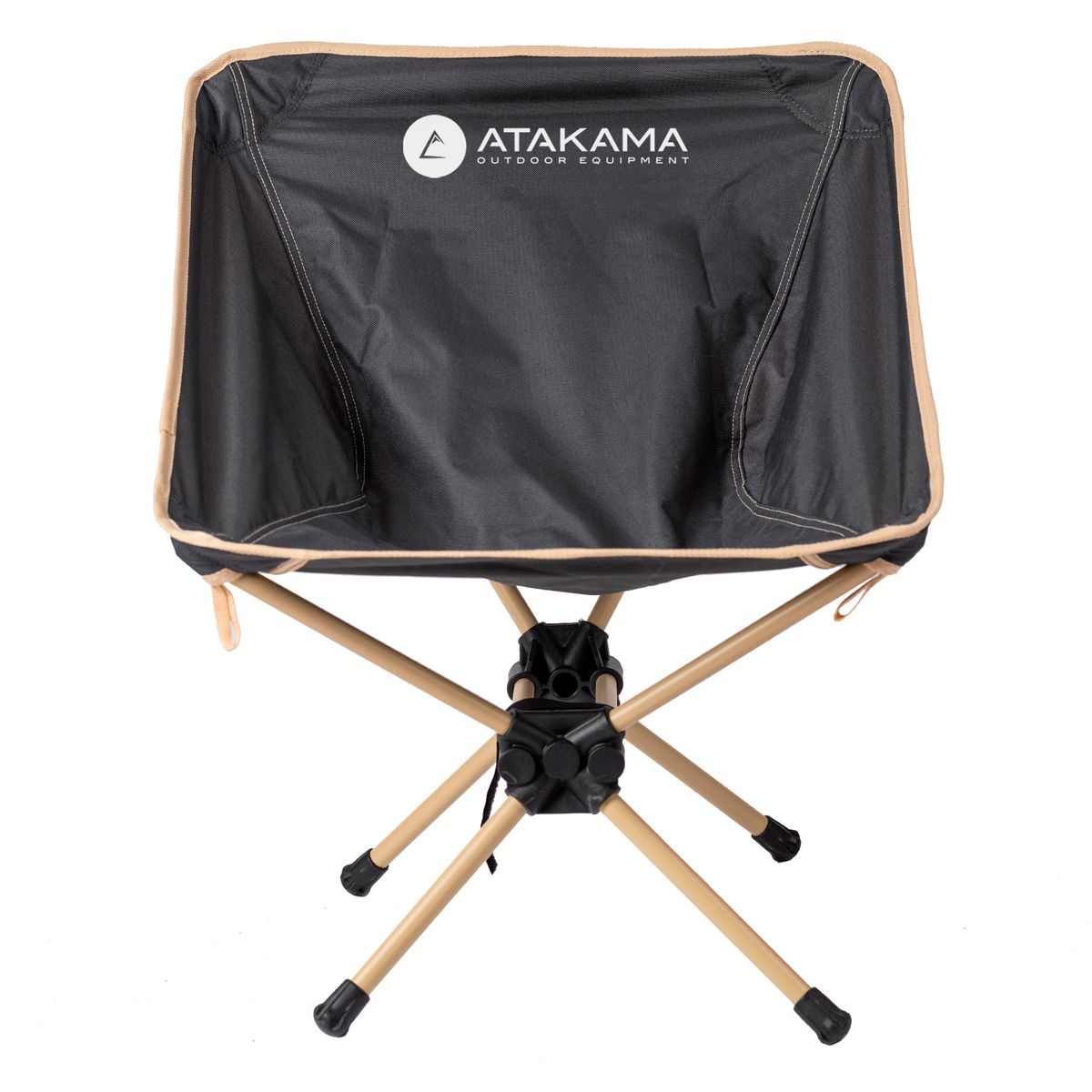 ATAKAMA OUTDOOR - Silla plegable de Camping Lascar GrisBeige Atakama Outdoor