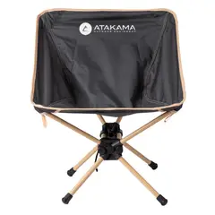 ATAKAMA OUTDOOR - Silla plegable de Camping Lascar GrisBeige