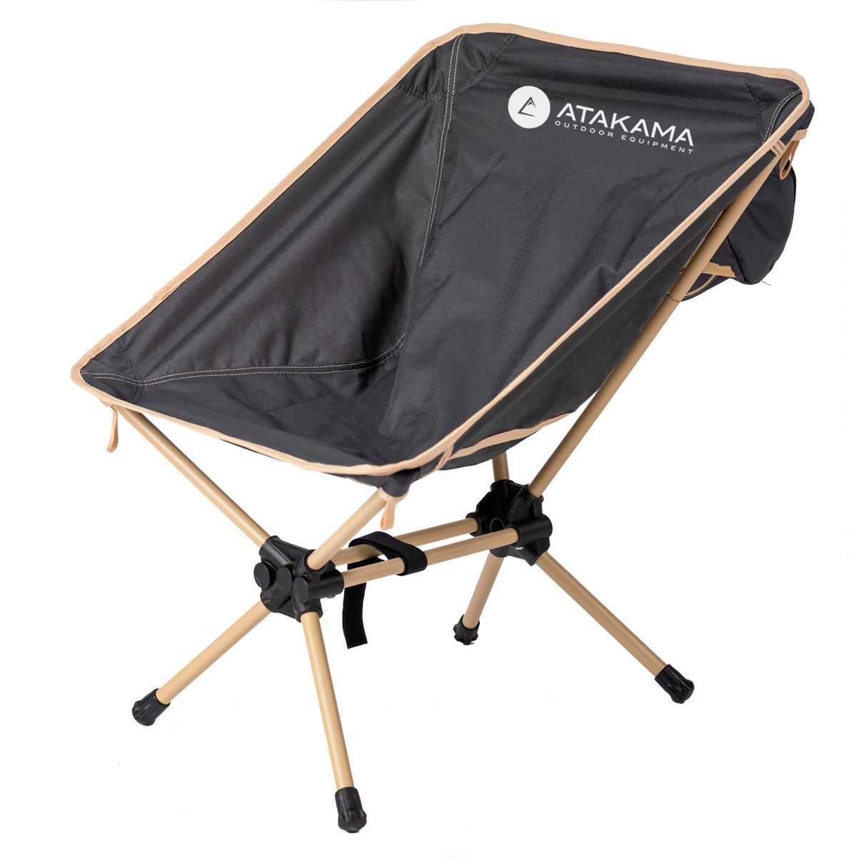 ATAKAMA OUTDOOR - Silla plegable de Camping Lascar GrisBeige Atakama Outdoor
