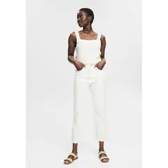 ESPRIT - Con Cáñamo: Pantalón De Pierna Recta