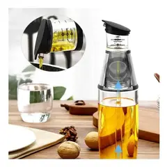 GENERICO - Dispensador De Aceite Y Vinagre Botella Vidrio 500ml Cocina