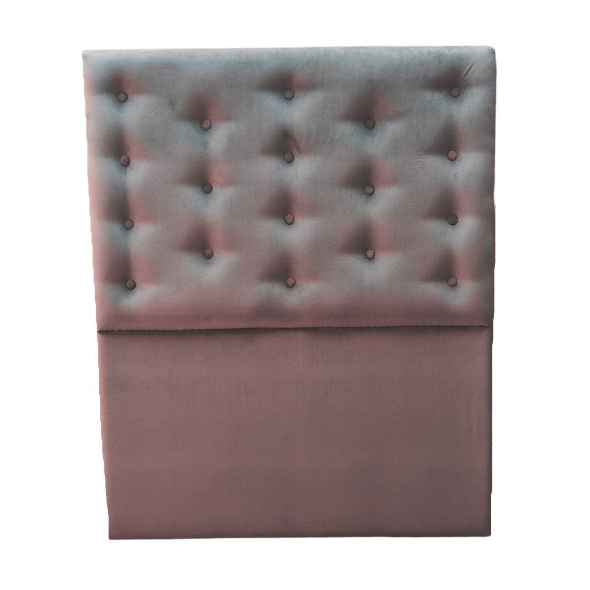 GENERICO - Respaldo 1 1/2 Gris Felpa Botone a piso Muebles Rimar