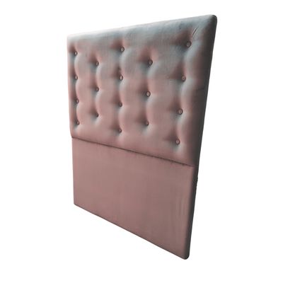 Imagen 2 del producto Respaldo 1 1/2 Gris Felpa Botone a piso Muebles Rimar