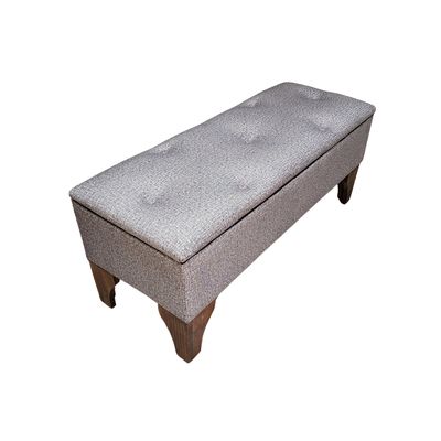 Imagen 2 del producto Banqueta Baúl Botone Cavancha Claro 105x40x45x20 Muebles Rimar