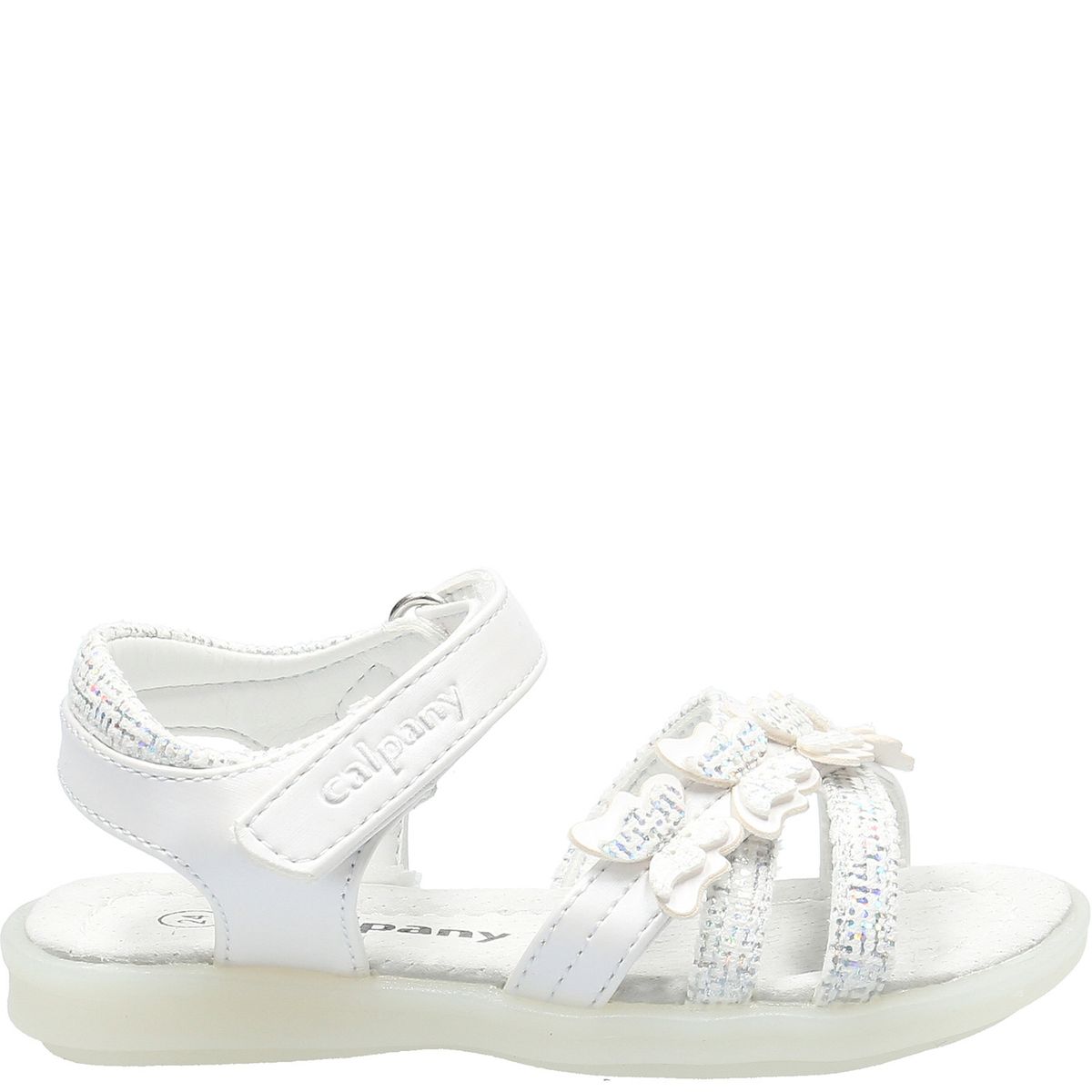 CALPANY - Sandalia Niña Giselle Blanco CALPANY.