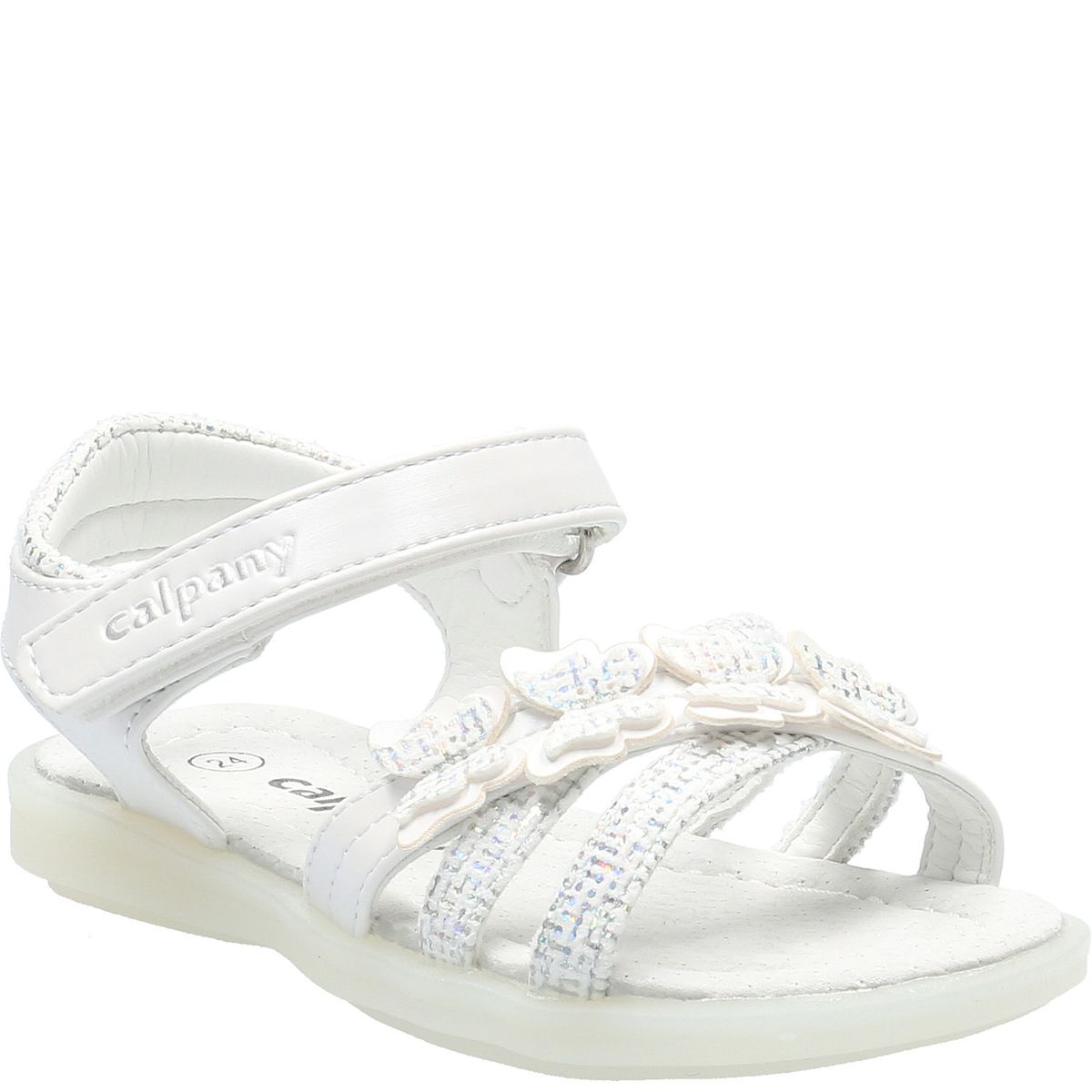 CALPANY - Sandalia Niña Giselle Blanco CALPANY