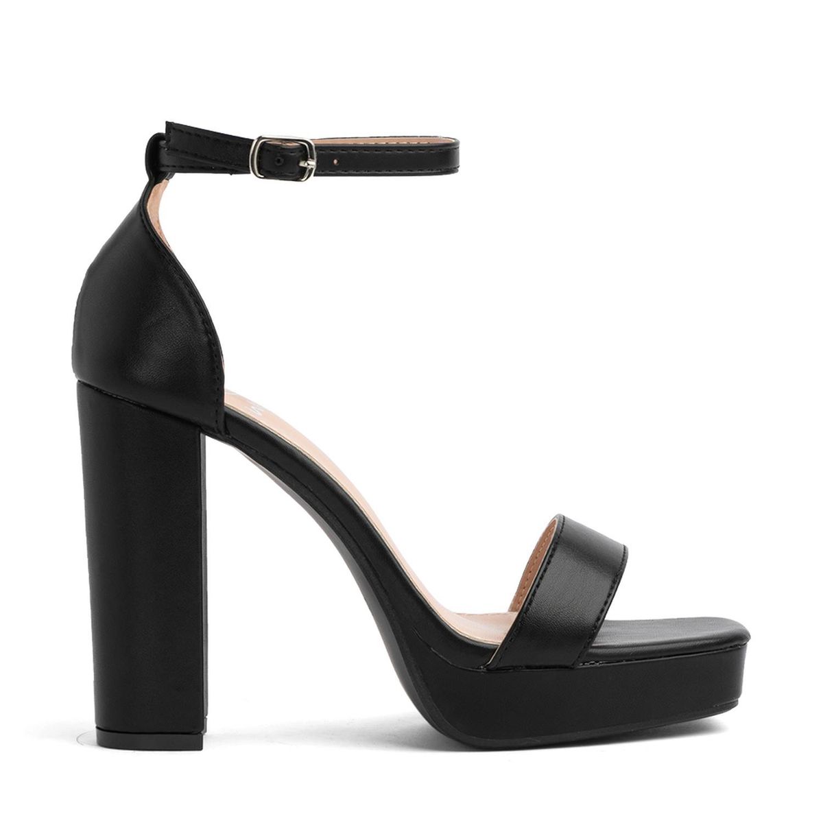 WEIDE - Sandalia Taco Fiesta Negra Mujer Weide YOU189