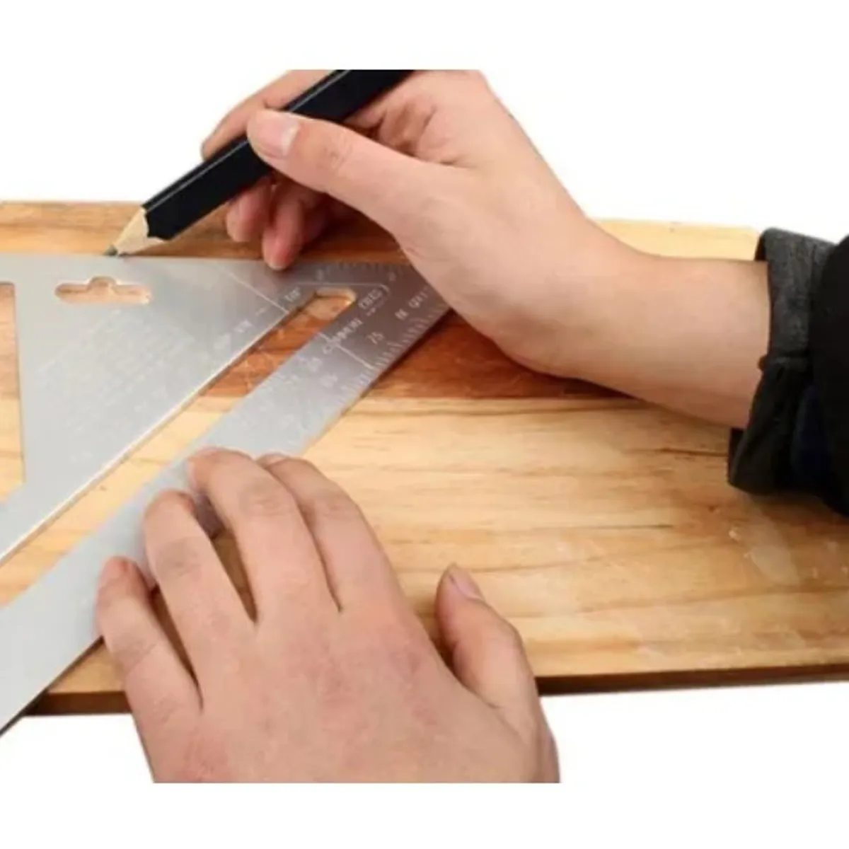 OFERTABKN - Escuadra De Medición Rápida De Aluminio Macizo Carpintería