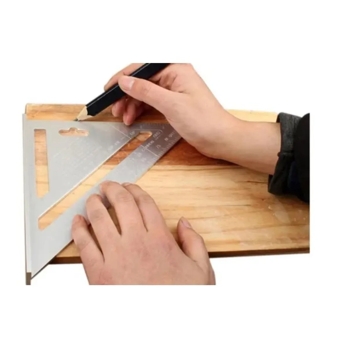 OFERTABKN - Escuadra De Medición Rápida De Aluminio Macizo Carpintería