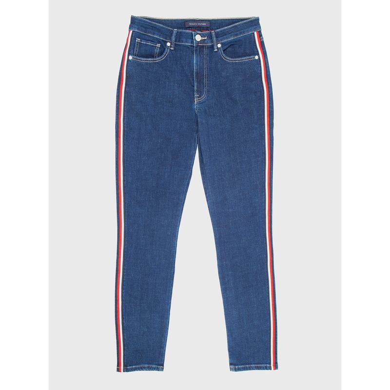 TOMMY HILFIGER - Jeans Tribeca Skinny Fit Global Tp Multicolor Tommy Hilfiger