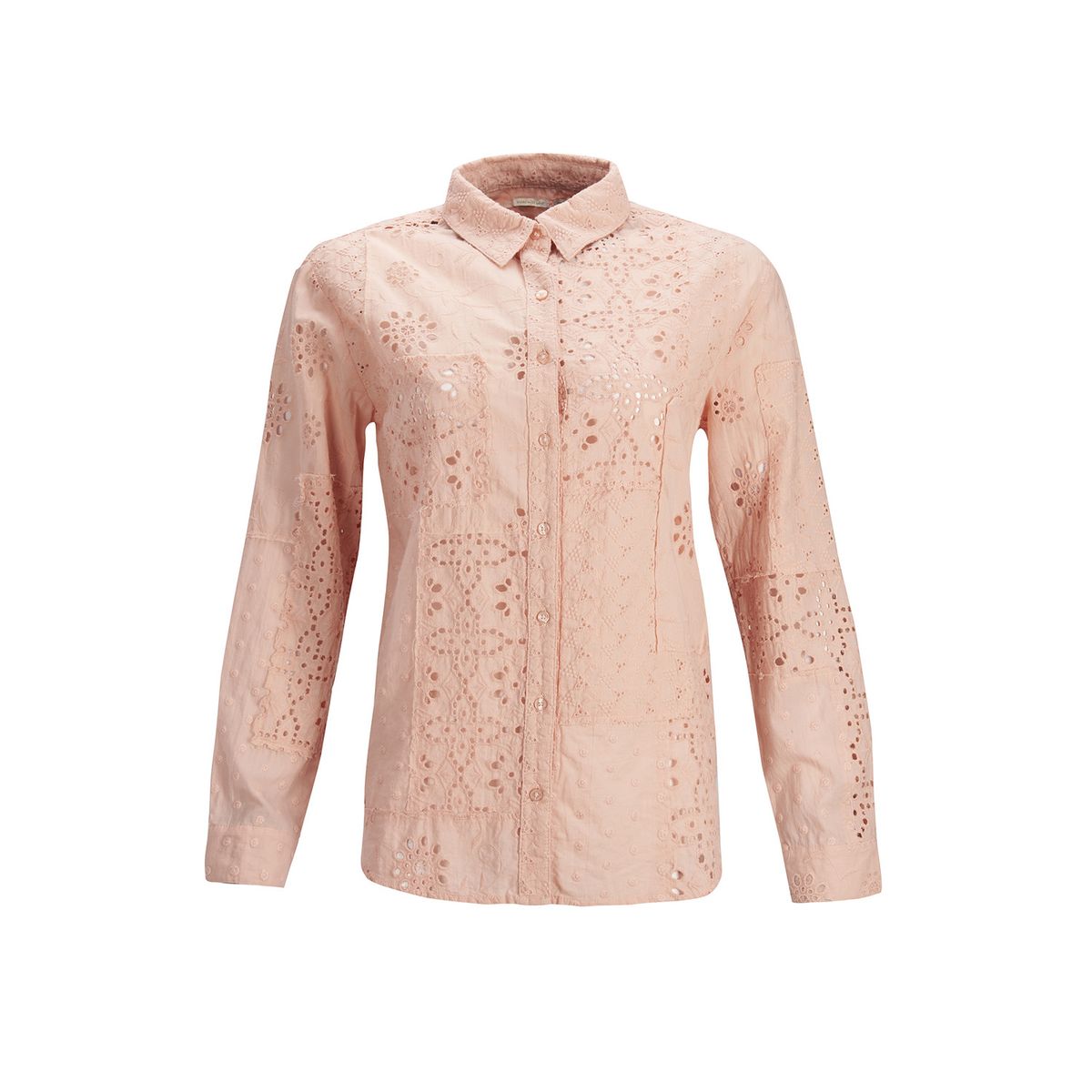 ROCKFORD - Blusa Algodón Orgánico Mujer Alba Durazno ROCKFORD