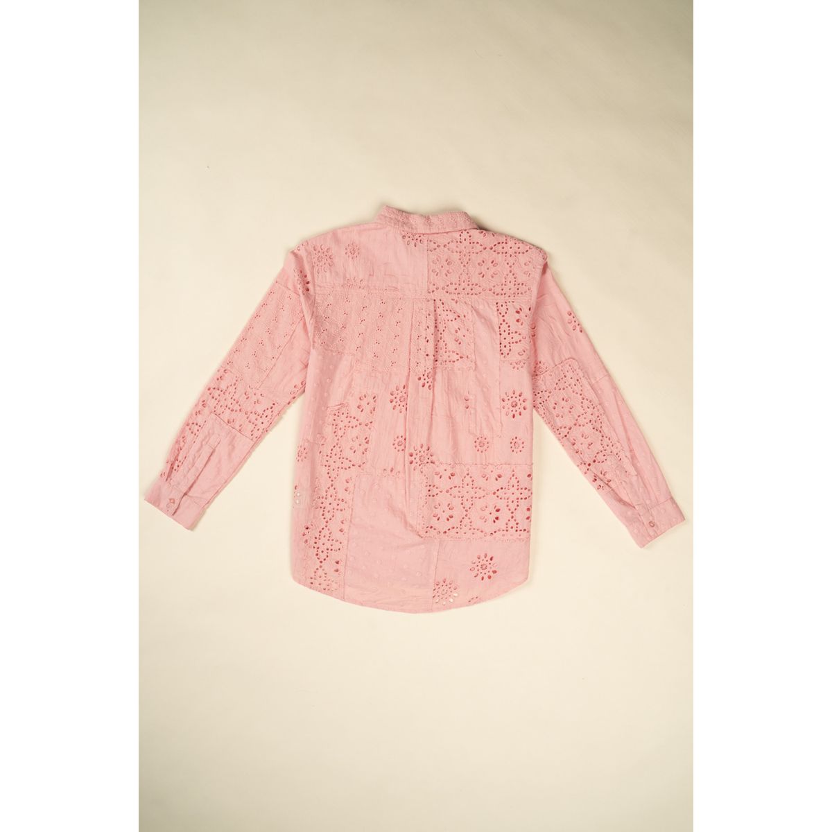 ROCKFORD - Blusa Algodón Orgánico Mujer Alba Durazno ROCKFORD