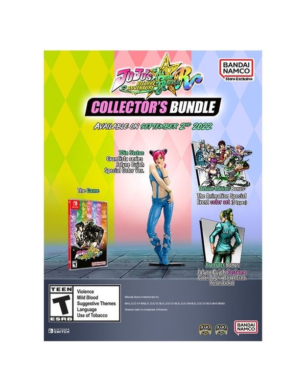 NINTENDO JoJos Bizarre Adventure All-Star Battle R C Edition- Switch