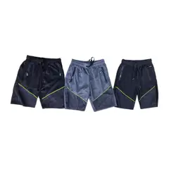 AGW - Pack 3 Shorts Hombre Algodón. Flúor Deportivo.