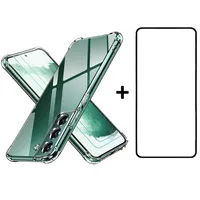 Carcasa Anti Golpes Para Samsung Galaxy S22 5G y Lamina Completa