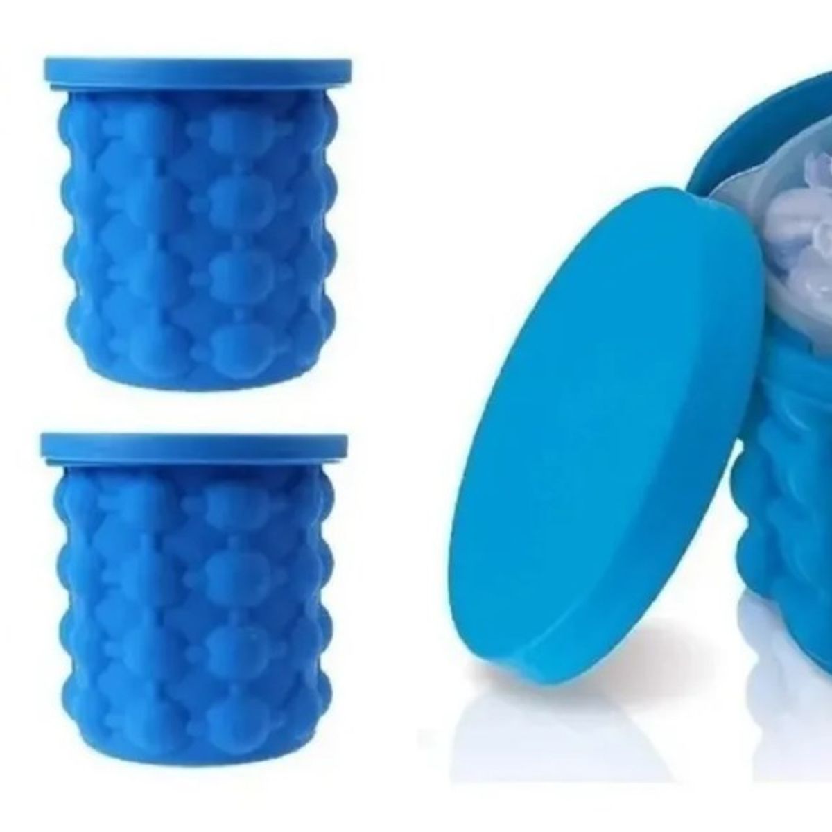 GENERICO - Hielera Cubetas Para Hielo Hieleras De Silicona Cubeta Hielo