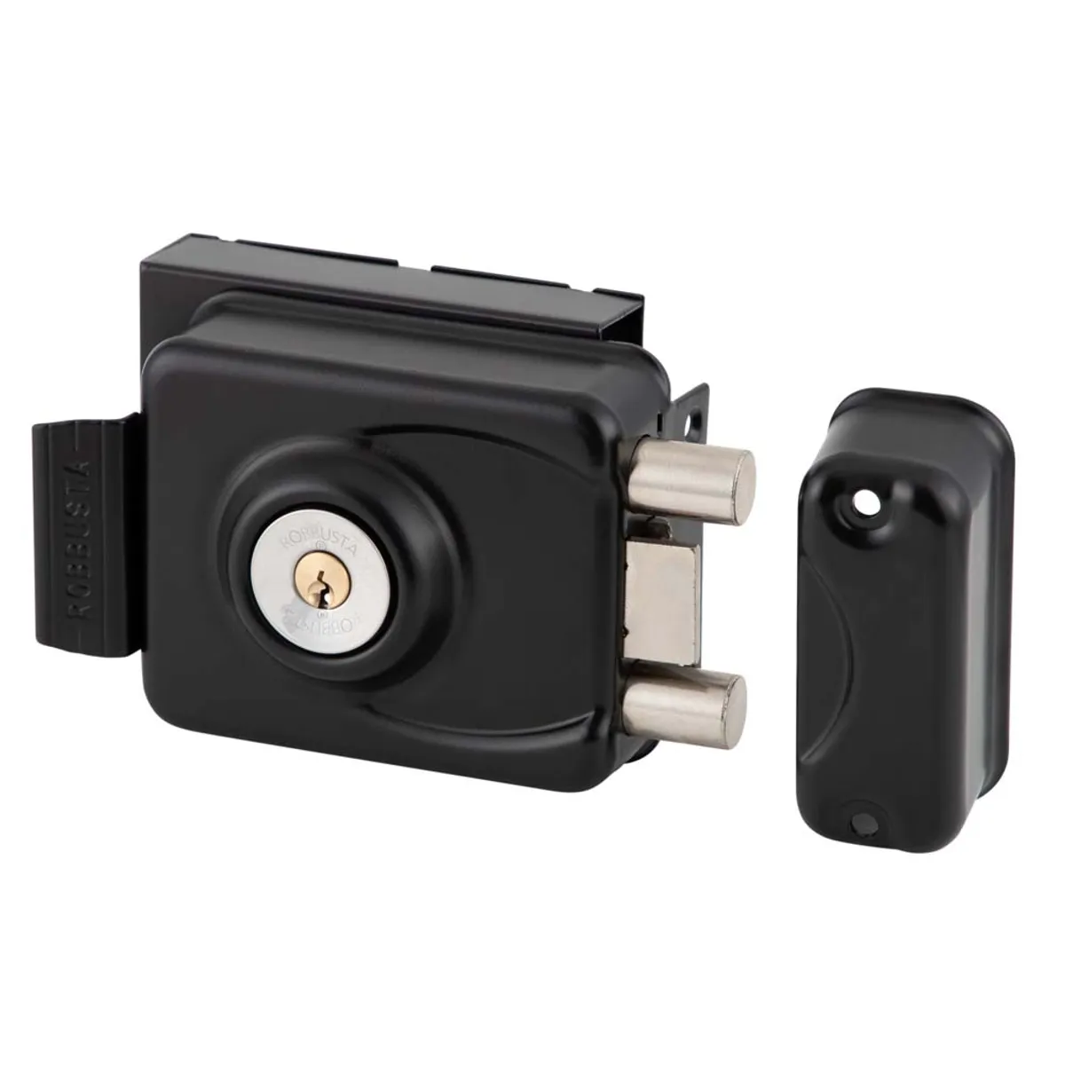 POLI - Cerradura Sobreponer Poli Robbusta 7100 B60 con Caja Reja