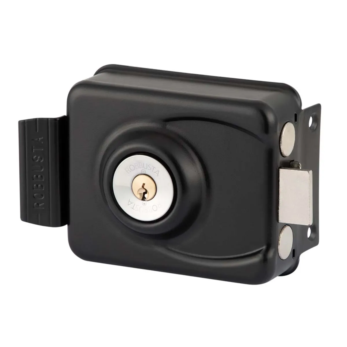 POLI - Cerradura Sobreponer Poli Robbusta 7100 B60 con Caja Reja