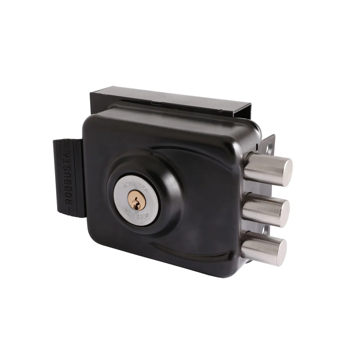 POLI - Cerradura Sobreponer Poli Robbusta 7400 B60 3 Pitones - Caja