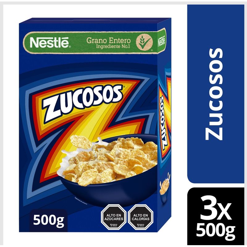NESTLE - Cereal Zucosos® 500g Pack X3