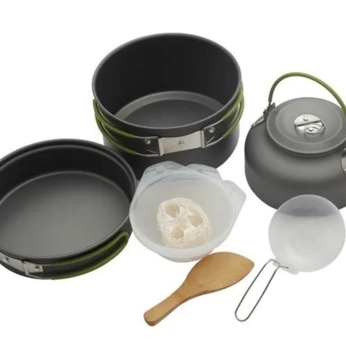 BJ HOGAR - Set ollas outdoor camping 2p trekking