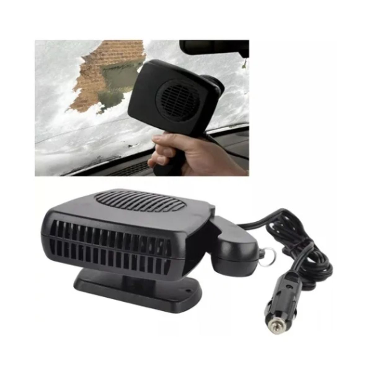 ESHOPANGIE - Calefactor De Auto Y Ventilador 12v 150w 2 En 1