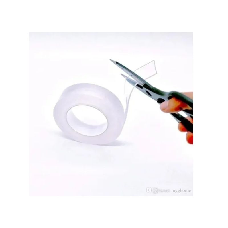 ESHOPANGIE - Cinta Doble Contacto Faz Adhesiva Reutilizable 10mts