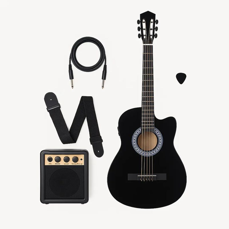 EPIC - Pack Electroacústica Epic 38 Black