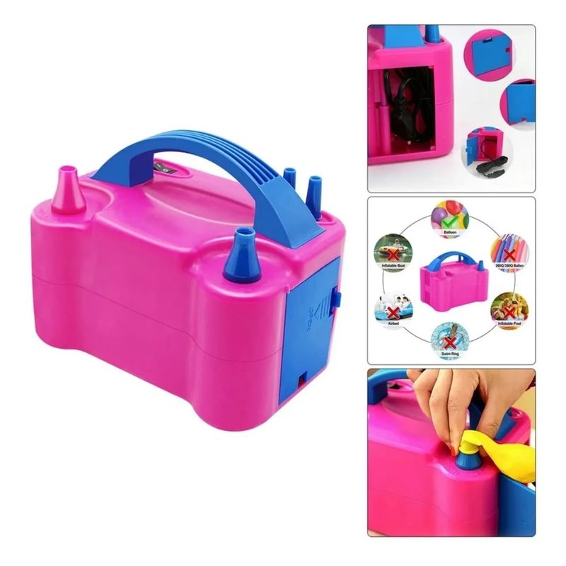 GENERICO - Inflador De Globos Eléctrico Maquina Para Inflar Globos