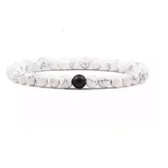GENERICO - Pulsera Brazalete Ajustable Piedras Blancas Preciosas