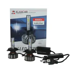 GENERICO - Kit Ampolletas Led H4 6000 Lm Klaxcar France