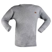 Camiseta Tejido Panal Infantil Gris