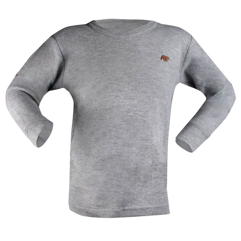 TAIS - Camiseta Tejido Panal Infantil Gris Tais