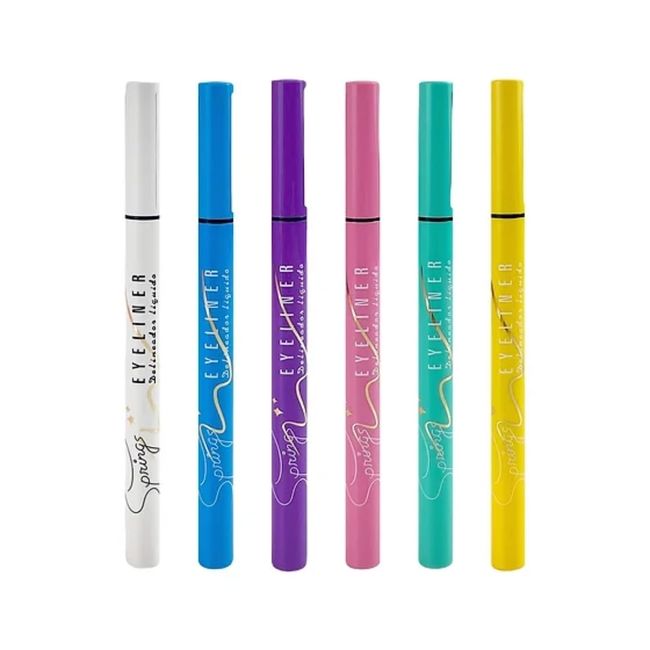 FLAMENCO - Delineador Plumón Para Ojos Blanco