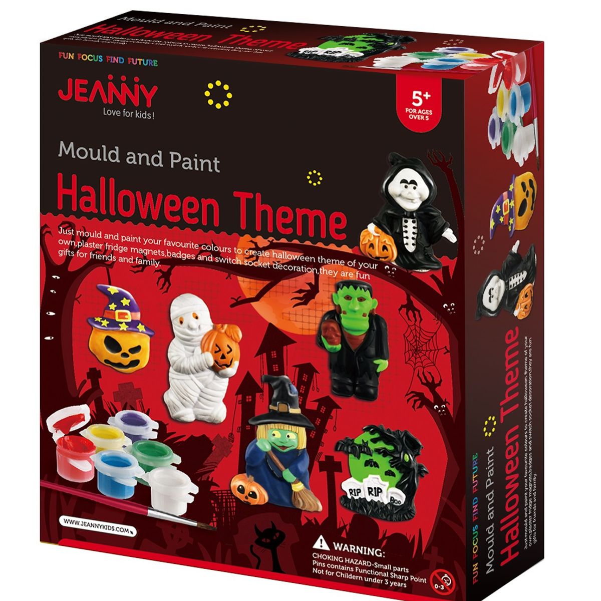 JEANNY - Moldea y Pinta Figuras Para Halloween