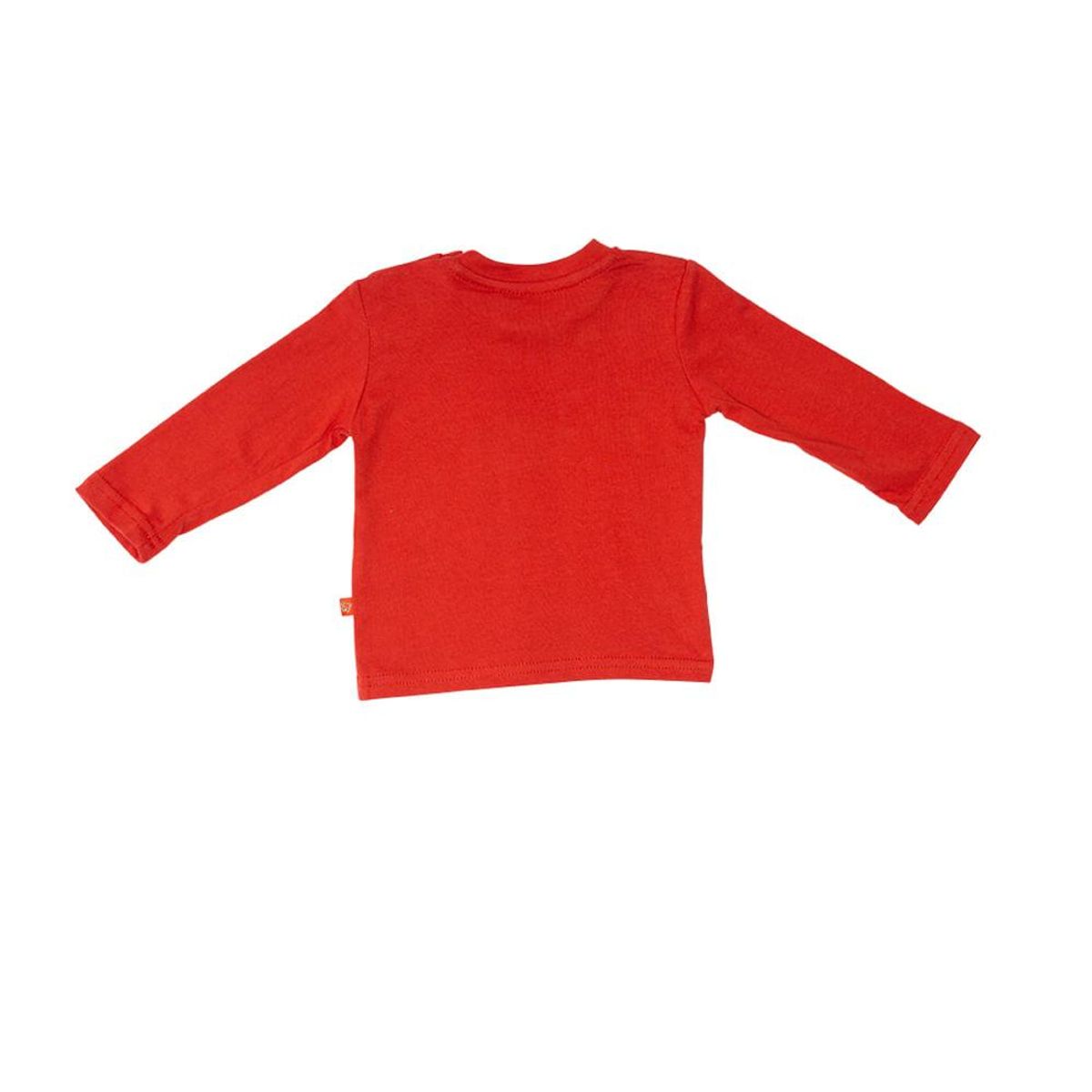 PILLIN - Polera Manga Larga Bebe Niño Terracota Pillin PILLIN