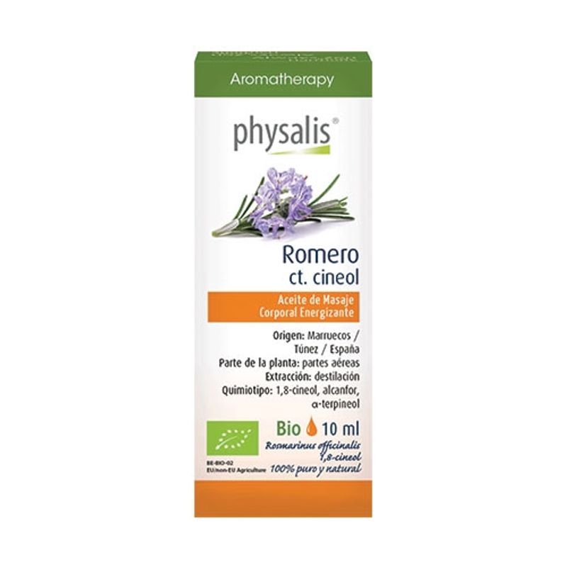 Physalis - Aromaterapia Aceites Esenciale Romero Orgánico 10 mL