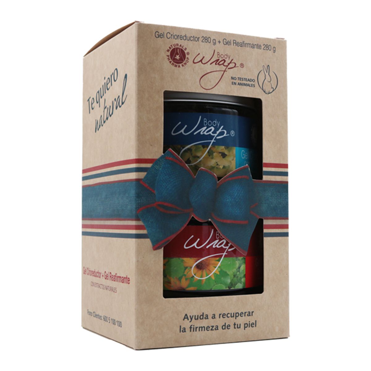 KNOP - Pack Gel Crioreductor + Reafirmante Body Wrap 280 mL