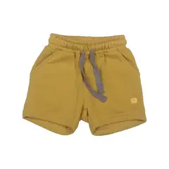 PILLIN - Short Bebe Niño Mostaza