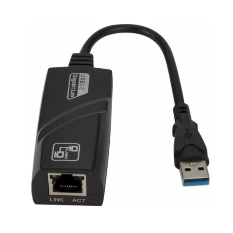 GENERICO - Adaptador Usb 3 A Rj45 Lan Gigabit Ethernet 10/100/1000 Mbps