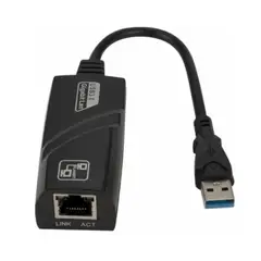 GENERICO - Adaptador Usb 3 A Rj45 Lan Gigabit Ethernet 10/100/1000 Mbps